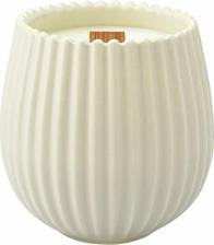 Свеча/подсвечник Tkano Свеча ароматическая с деревянным фитилём Italian Cypress 60ч, бежевый