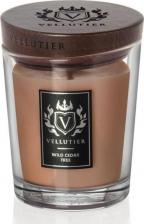 Свеча/подсвечник Vellutier Свеча средняя Дикий кедр 225гр / Wild Cedar Tree