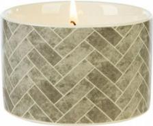 Свеча/подсвечник Wax Lyrical Ароматы для дома Ароматическая свеча Чай с бергамотом и ветивером средняя в керамике 168