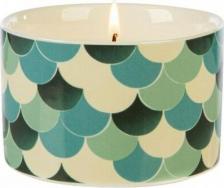 Свеча/подсвечник Wax Lyrical Ароматы для дома Ароматическая свеча средняя в керамике Зеленый чай и бергамот 168