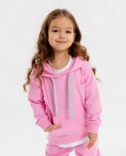 Свитер для девочки Button Blue Худи 124BBGMB16071200, розовый, 104