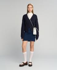 Свитер для девочки Button Blue Кардиган укороченный синий (122)