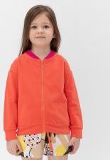 Свитер для девочки Button Blue Толстовка для девочек цв. оранжевый р-р. 122