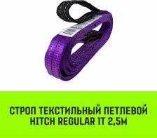 Такелаж Hitch Строп REGULAR текстильный петлевой СТП 1т 2,5м SF6 30мм SZ077860