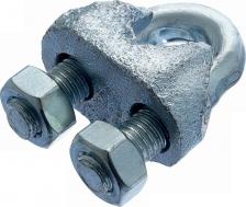 Такелаж Стройметиз Зажимы DIN 741 применяются для соединения тросов между собой, а также для изготовления петель на концах троса. Размер определяется по диаметру