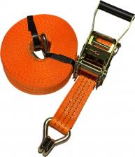 Такелаж Trust Стяжной ремень с крюками 5 т, 6000 мм (50 мм) Россия 4687201914631