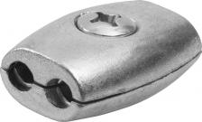 Такелаж Зубр Зажим троса "Бочонок" 4-304455-02