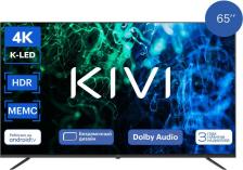 LCD телевизор Kivi K65UD60B [65", 3840 x 2160, IPS, 4K Ultra HD, 3840х2160, LED, Android]