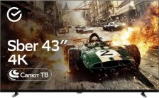 LCD телевизор Sber SDX-43U4124 [43", 3840 x 2160, VA, 4K Ultra HD, 3840х2160, LED, Салют ТВ]