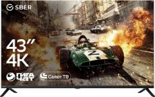 LCD телевизор Sber SDX-43U8131 [43", 4K Ultra HD, 3840х2160, LED, Салют ТВ]