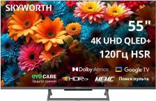 LCD телевизор Skyworth 55Q67H [55", VA, 4K Ultra HD, 3840х2160, QLED, Android TV]