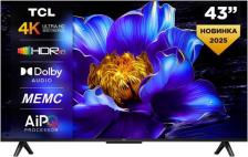 LCD телевизор TCL 43V6C [43", HVA, 4K Ultra HD, 3840х2160, LED]
