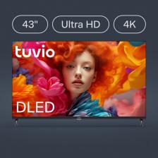Телевизор Tuvio TD43UFBCV5 [43", 3840 x 2160, 4K Ultra HD, 3840х2160]
