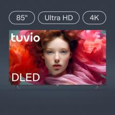 Телевизор Tuvio TD85UFBSV5 [85", 3840 x 2160, 4K Ultra HD, 3840х2160, Android]