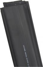 Термоусаживаемая трубка EKF Термоусаживаемая трубка ТУТ нг 20/10 черная в отрезках по 1м PROxima 50 м