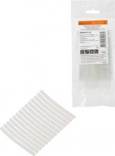 Термоусаживаемая трубка TDM Electric Набор трубок термоусаживаемых, не поддерживающих горение, клеевых, длиной 10 см ТТк Моноцвет, прозрачный 4,8/1,5, цена за 1 упак