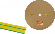 Термоусаживаемая трубка TDM Electric Термоусаживаемая трубка ТУТнг 20/10 желто-зеленая SQ0518-0052