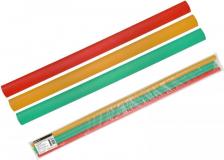 Термоусаживаемая трубка TDM Electric Трубки термоусаживаемые, клеевые, набор 3 цвета по 3 шт. ТТкНГ-12,7/4,3