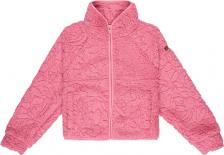 Толстовка для девочки Roxy Детская флисовая толстовка Blurry Cloud, розовый