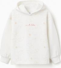 Толстовка для девочки Zippy Детская толстовка на вешалке с капюшоном, бирюзовый