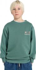Толстовка для мальчика Billabong Детская толстовка Foundation Cr, зеленый