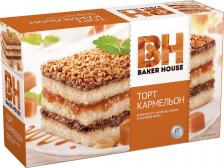 Торт/пирожное/выпечка Baker House Торт бисквитный Кармельон 350 г