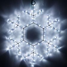 Товар для праздника Ardecoled Светодиодная фигура Снежинка ARD-Snowflake-M7-450X375-126Led White 034249
