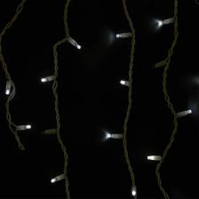 Товар для праздника Эра ERAPS-BK1 Гирлянда ERAPS-BK1 бахрома 0,7x2 м холодный белый свет 100 LED, цена за 1 шт