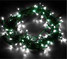 Товар для праздника Феникс-Презент Гирлянда электрическая LED нить с холодным светом-100 лампочек