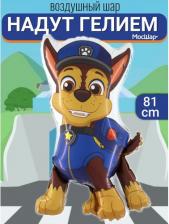 Товар для праздника Grabo Шар фольгированный 37'' Щенячий патруль. Гончик Чейз, фигура, 1 шт. в упаковке
