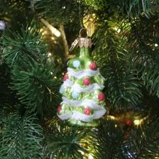 Товар для праздника Коломеев Ёлочное украшение Ёлочка 9 см 4680114129451