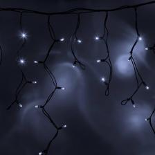 Товар для праздника Neon-Night Гирлянда Айсикл светодиодный, 4,0 х 0,6 м, черный провод КАУЧУК, 230 В, диоды белые, 128 LED, цена за 1 шт