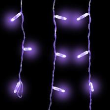 Товар для праздника Neon-Night Гирлянда Айсикл светодиодный, 4,8 х 0,6 м, прозрачный провод, 230 В, диоды синие, 176 LED, цена за 1 шт