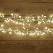 Товар для праздника Neon-Night Гирлянда Мишура LED 6 м прозрачный ПВХ, 576 диодов, цвет белый, цена за 1 шт