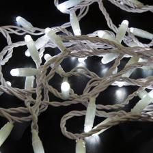 Товар для праздника Neon-Night Гирлянда Нить 10м, с эффектом мерцания, белый ПВХ, 24В, цвет Белый, цена за 1 шт