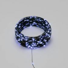 Товар для праздника Neon-Night Гирлянда Роса с контроллером 50м, 500LED, IP20, 230В, зеленый провод, белое свечение, цена за 1 шт