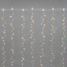 Товар для праздника Neon-Night Гирлянда Светодиодный занавес из росы Фейерверк 3х3м 900 LED ТЕПЛЫЙ БЕЛЫЙ IP20 230В, цена за 1 шт