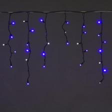 Товар для праздника Sneha Светодиодная гирлянда бахрома A-057A BL/W FLASH