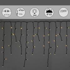 Товар для праздника Sneha Светодиодная гирлянда бахрома A-518 WW
