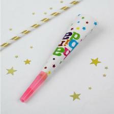 Товар для праздника Страна Карнавалия Дудка-гудок "С днём рождения", набор 6 шт 6900039110975