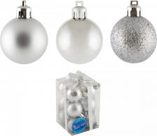 Товар для праздника Волшебная Страна Шар на ель 1541 PB4-12SMB-S 12 шт. разноцветный