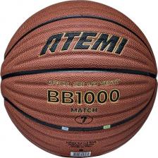 Товар для спорт.игр Atemi Мяч баскетбольный, р. 7, композитная кожа, 8 панелей, BB1000N, окруж 75-78, клееный