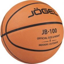 Товар для спорт.игр Jogel Мяч баскетбольный JB-100 №5 (BC21) 1/30, р-р 5