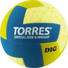 Товар для спорт.игр Torres Мяч волейбольный Dig арт.V22145 р.5