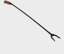 Товар для уборки Доляна Захват для мусора, пластиковые держатели, цвет чёрный, размер 9х96 см