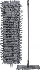 Швабра Econova Швабра плоская со съёмной насадкой из микрофибры может использоваться как для влажной, так и для сухой уборки. Легко и эффективно собирает и