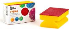 Губка Fun Clean Профильная губка для посуды 6802