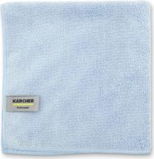Салфетка Karcher Синяя микроволоконная салфетка Standard представляет собой объемную трикотажную салфетку для влажной уборки, наиболее пригодную для аэрозольной
