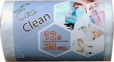 Мешки для мусора Концепция быта Мешки для мусора на 12 л Ecoclean белые
