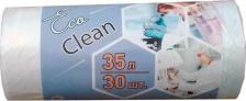 Мешки для мусора Концепция быта Мешки для мусора на 35 л Ecoclean белые